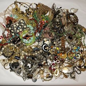 HUGE *Mystery* lot Of Misc Jewelry